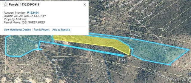 Lot 1 Eagle Mining Claim Dumont, CO 80436
