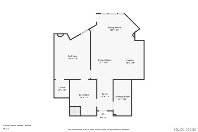 4200 W 17th Avenue #611 Denver, CO 80204