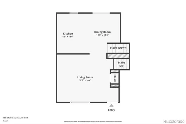 4845 S Taft Street Morrison, CO 80465