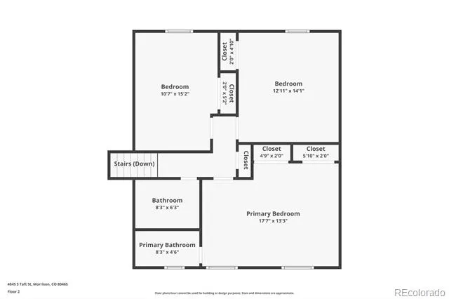 4845 S Taft Street Morrison, CO 80465