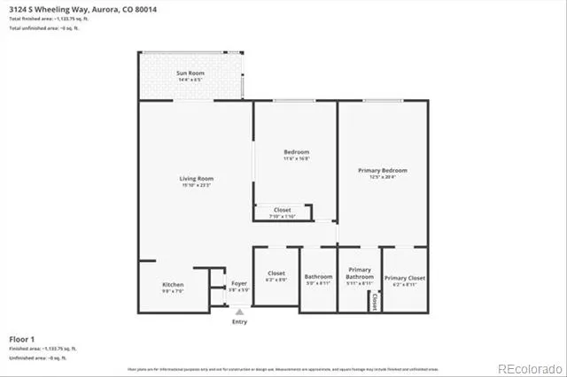 3124 S Wheeling Way #109 Aurora, CO 80014