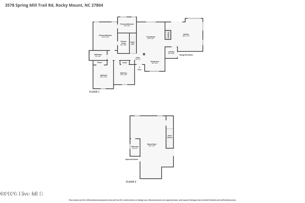 3578 Spring Mill Trail Road Rocky Mount, NC 27804