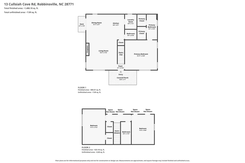 13 Cullsiah Cove Road Robbinsville, NC 28771