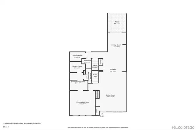 3751 W 136th Avenue #P3 Broomfield, CO 80023