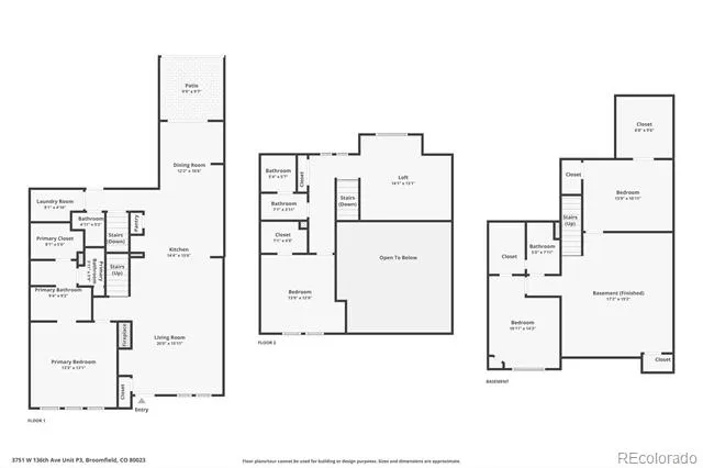 3751 W 136th Avenue #P3 Broomfield, CO 80023