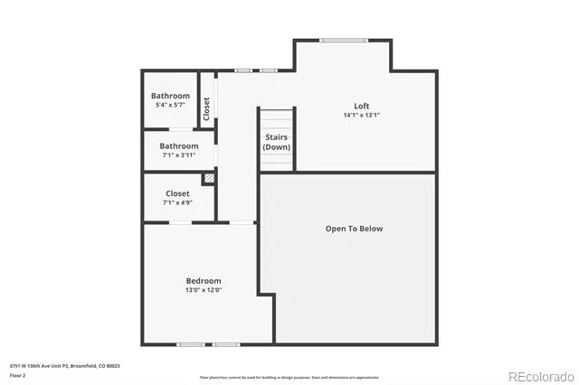 3751 W 136th Avenue #P3 Broomfield, CO 80023
