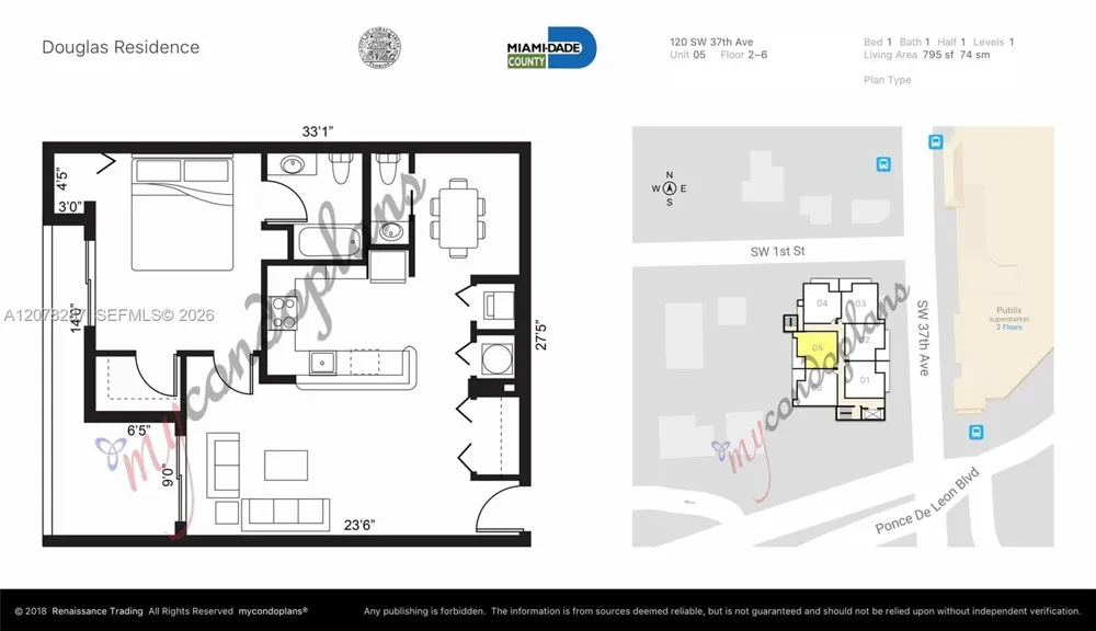 120 S Douglas Rd #405 Coral Gables, FL 33134