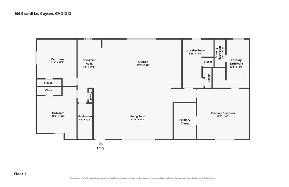 166 Brandi Lane Guyton, GA 31312