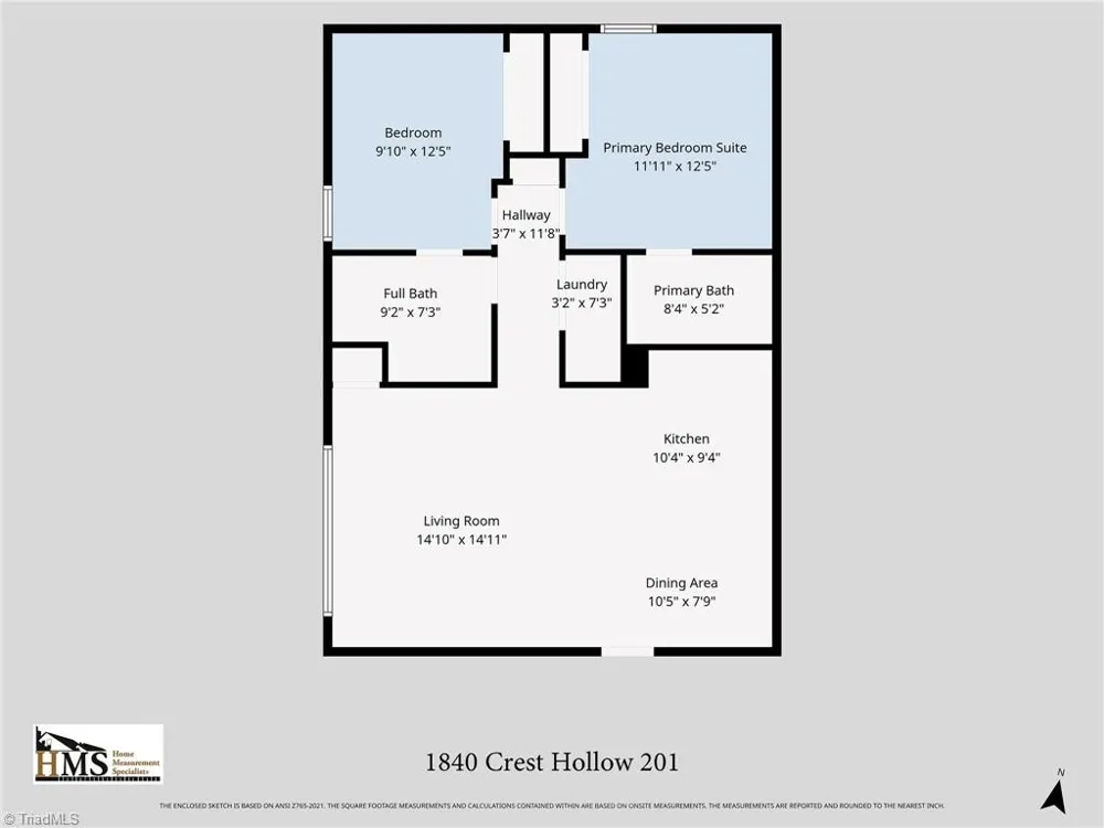 1840 Crest Hollow Drive #101 Winston-Salem, NC 27103