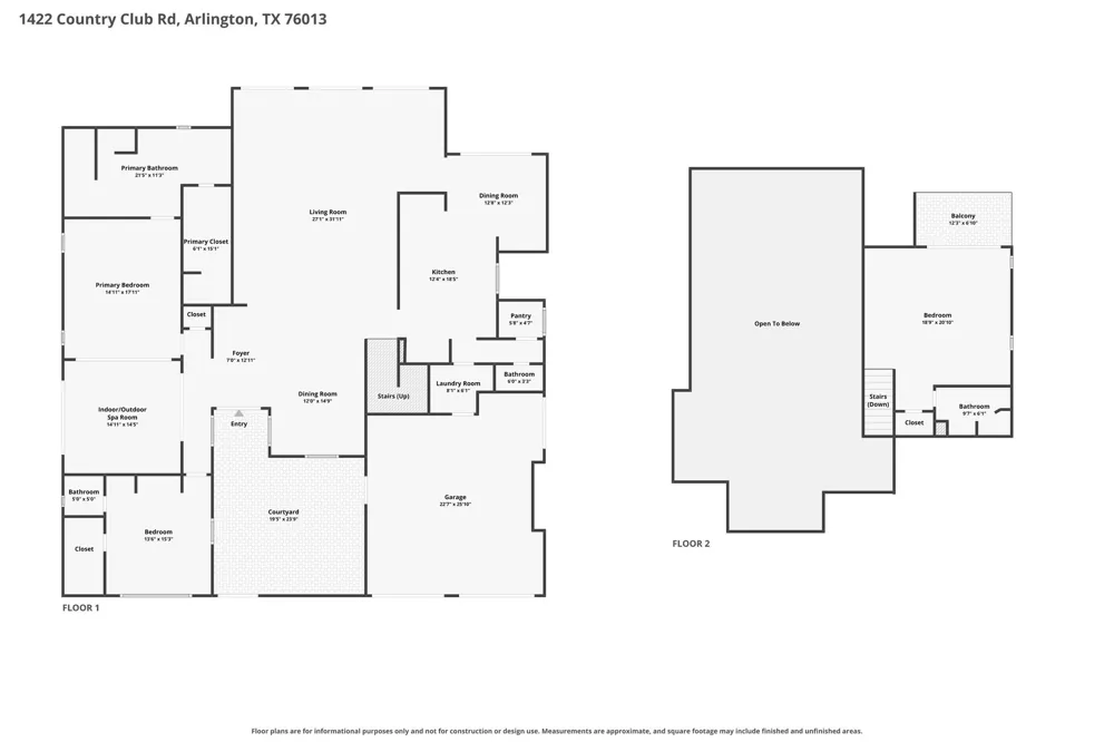 1422 Country Club Road Arlington, TX 76013