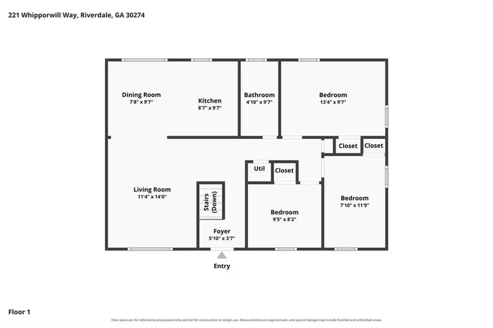 221 Whipporwill Way Riverdale, GA 30274