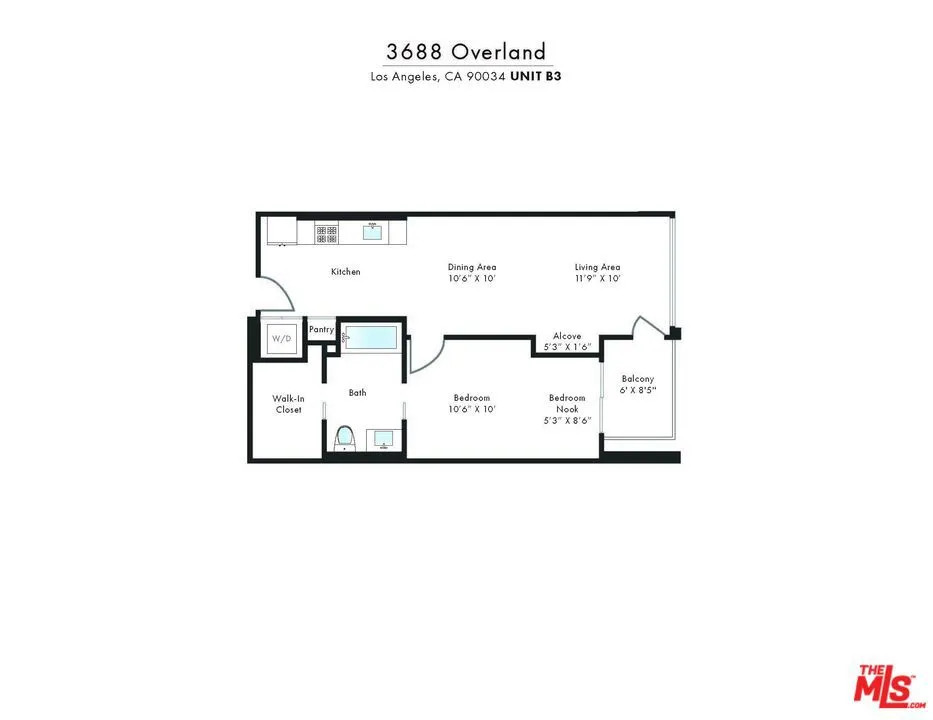 3688 Overland Avenue #522 Los Angeles, CA 90034