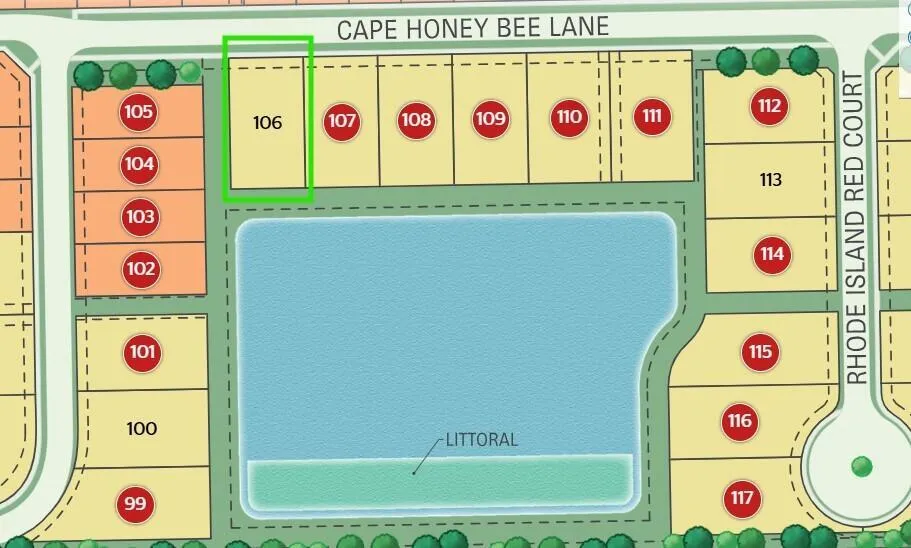 9280 CAPE HONEY BEE LANE #106 Stellar Lake Worth, FL 33467