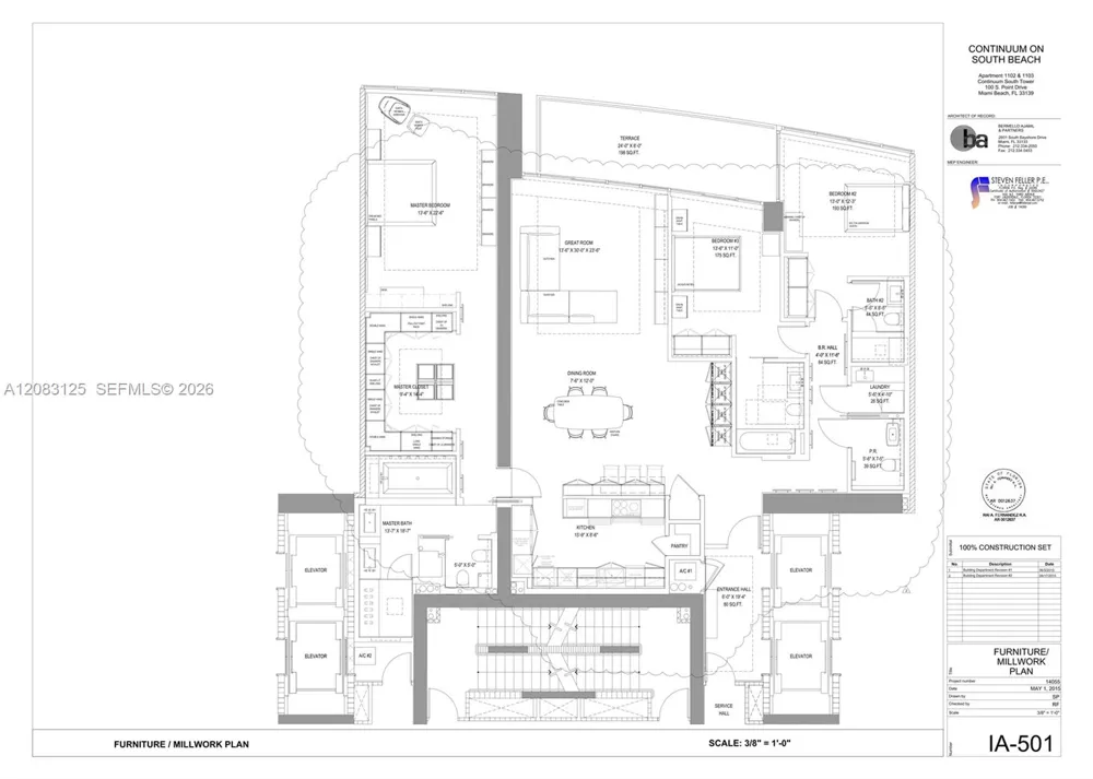 100 S Pointe Dr #1102/03 Miami Beach, FL 33139
