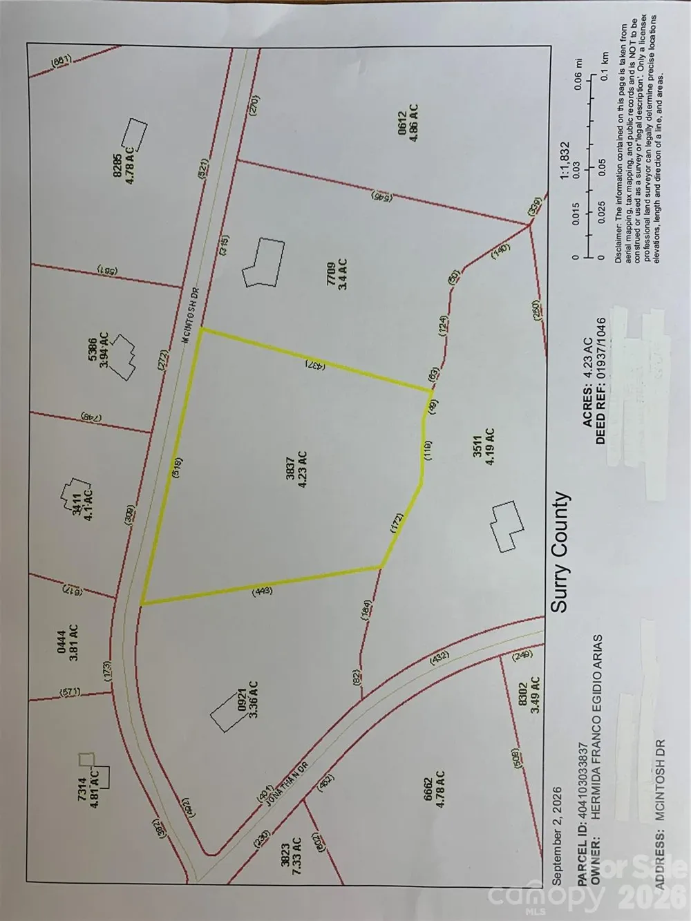 78 Mcintosh Drive Lowgap, NC 27024
