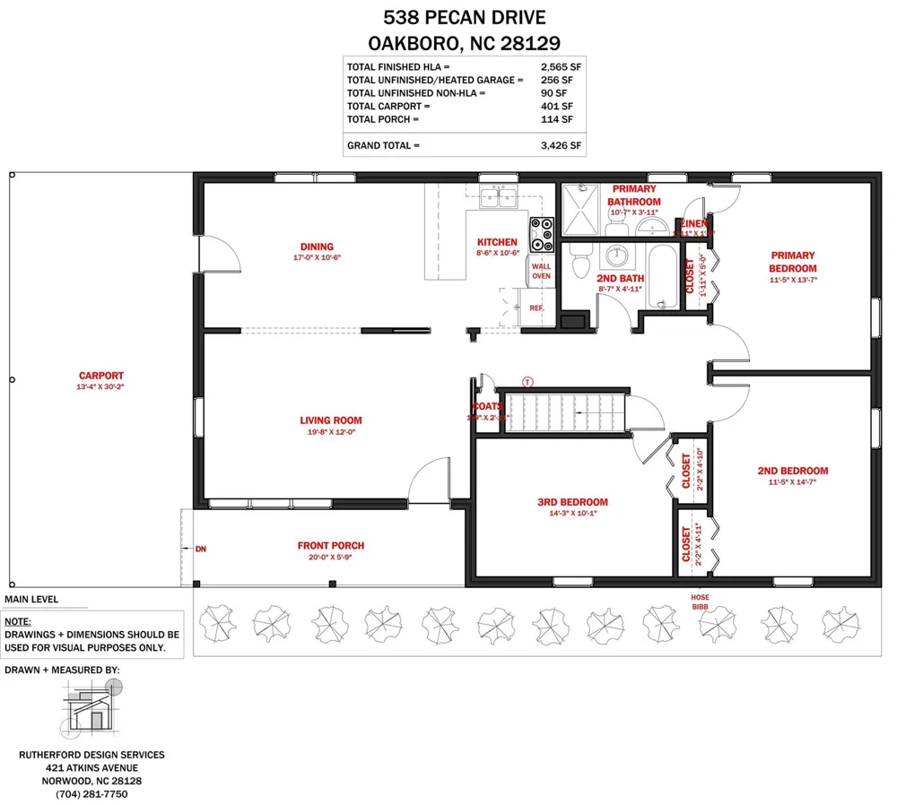 538 Pecan Drive Oakboro, NC 28129