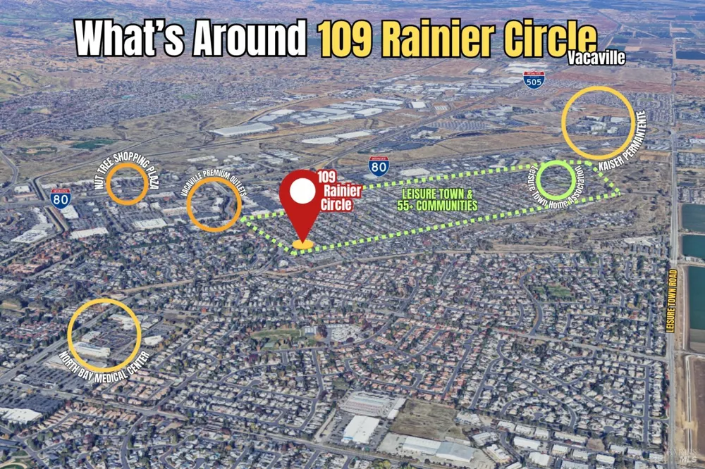 109 Rainier Circle Vacaville, CA 95687