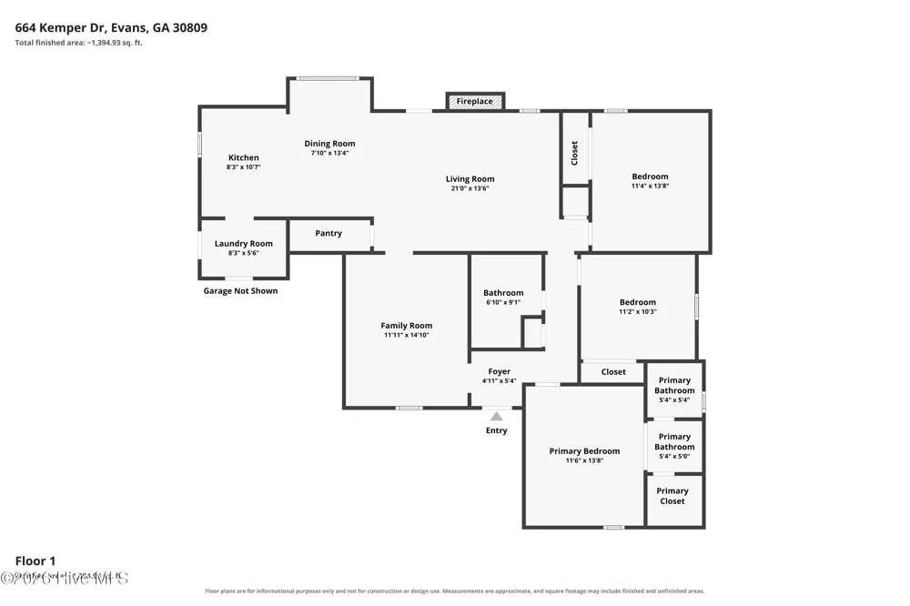 664 Kemper Drive Evans, GA 30809