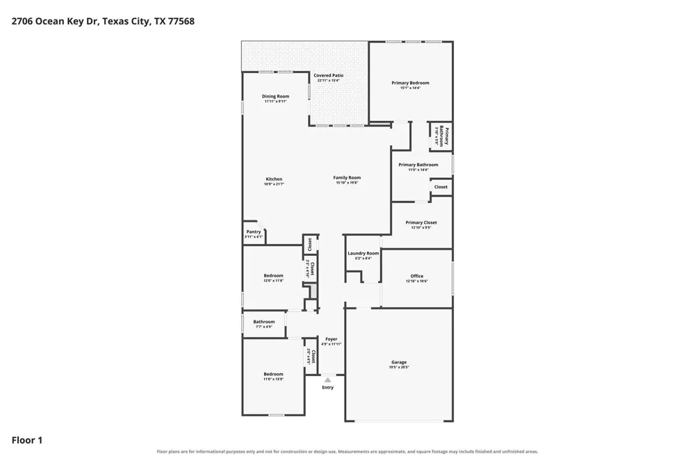 2706 Ocean Key Drive Texas City, TX 77568