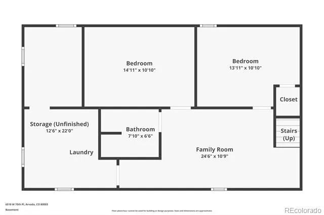 6518 W 70th Place Arvada, CO 80003