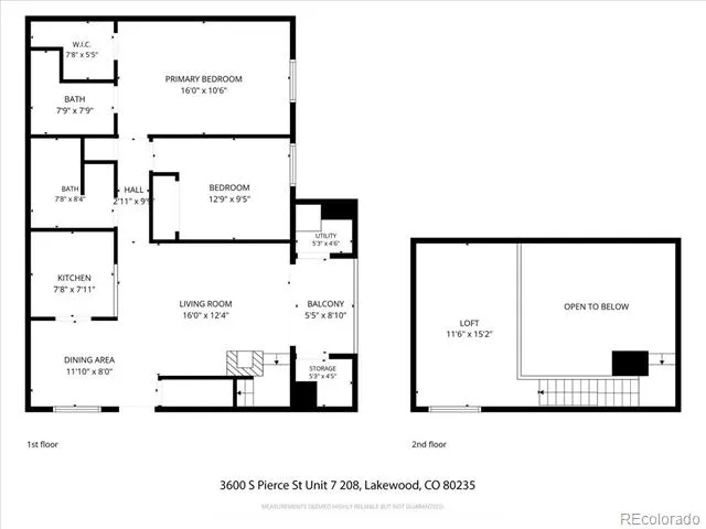 3600 S Pierce Street #7-208 Denver, CO 80235