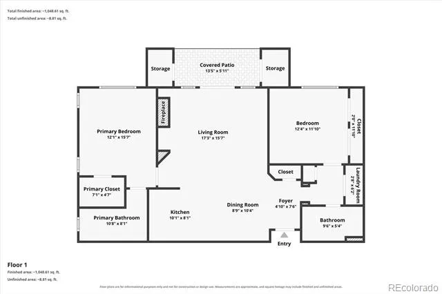 14333 E 1st Drive #102 Aurora, CO 80011