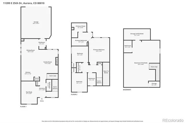 11399 E 25th Drive Aurora, CO 80010