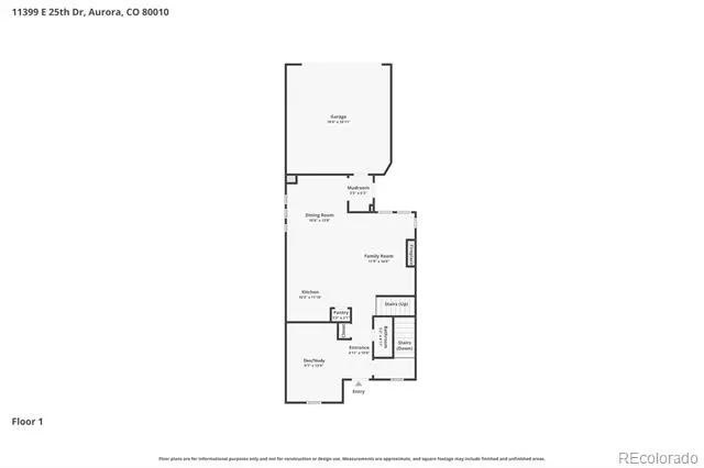 11399 E 25th Drive Aurora, CO 80010