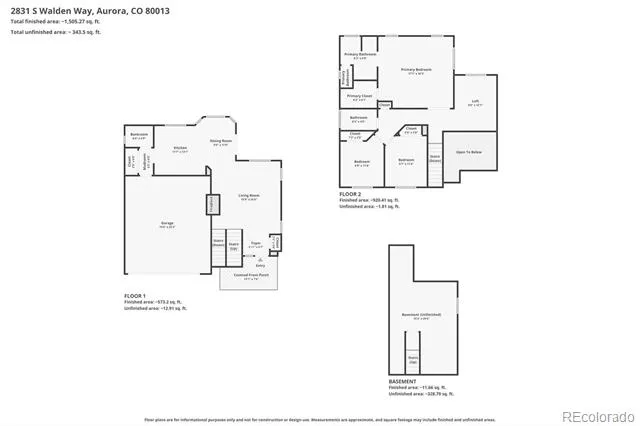 2831 S Walden Way Aurora, CO 80013