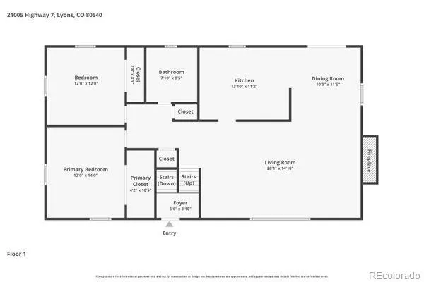 21005 State Highway 7 Lyons, CO 80540