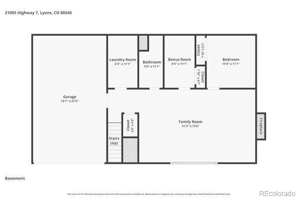 21005 State Highway 7 Lyons, CO 80540