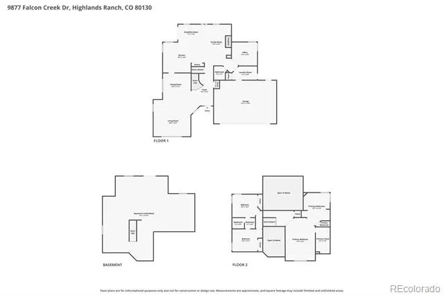 9877 Falcon Creek Drive Highlands Ranch, CO 80130