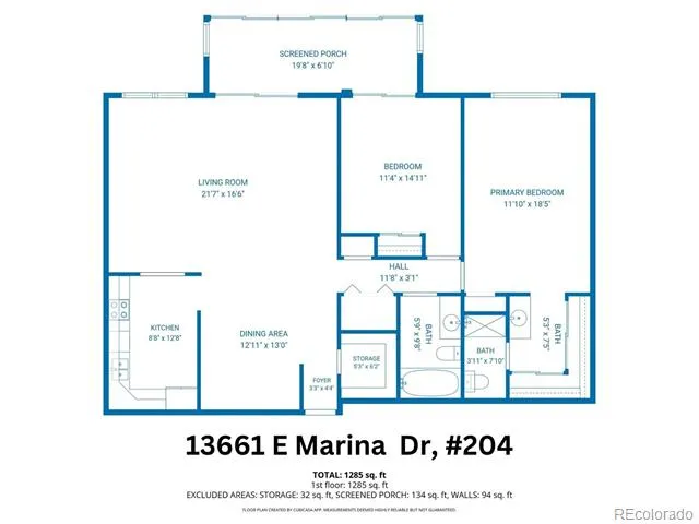 13661 E Marina Drive #204 Aurora, CO 80014