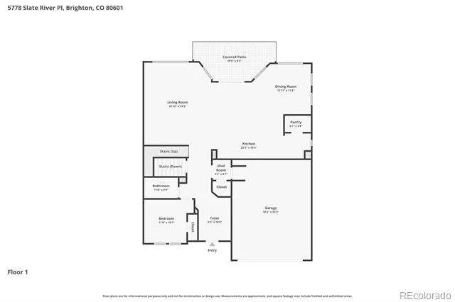 5778 Slate River Place Brighton, CO 80601