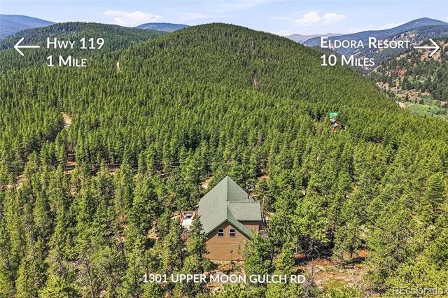 1301 Upper Moon Gulch Road Rollinsville, CO 80474