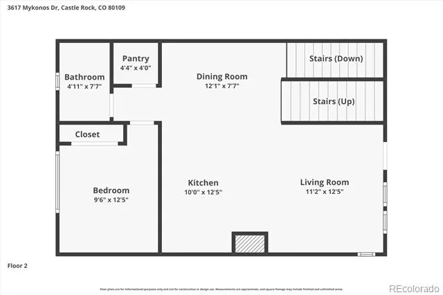 3617 Mykonos Drive Castle Rock, CO 80109