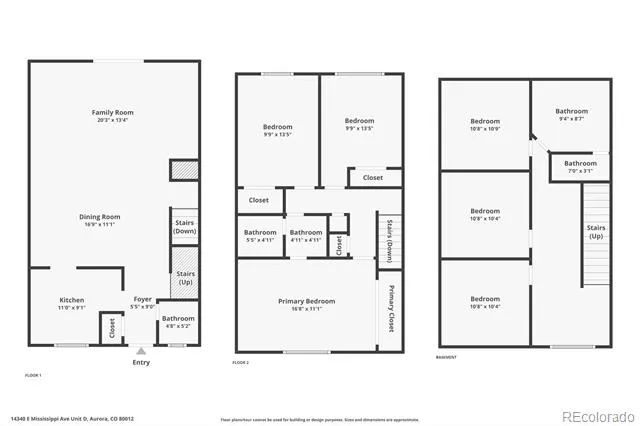 14340 E Mississippi Avenue #D Aurora, CO 80012