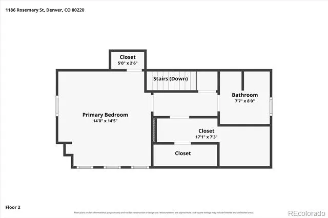 1186 Rosemary Street Denver, CO 80220