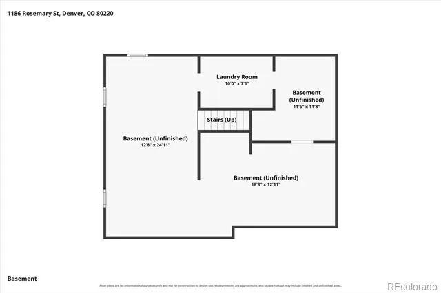 1186 Rosemary Street Denver, CO 80220