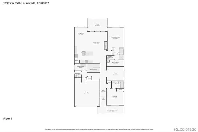 16995 W 85th Lane Arvada, CO 80007