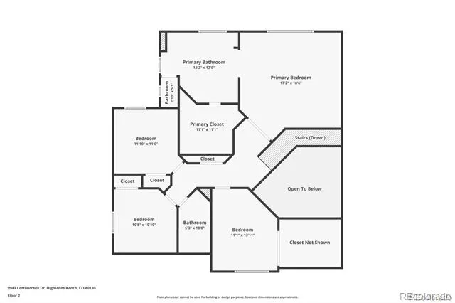 9943 Cottoncreek Drive Highlands Ranch, CO 80130