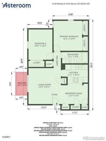 12154 Melody Drive #203 Denver, CO 80234