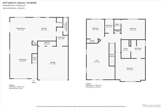 5577 Jebel Court Denver, CO 80249