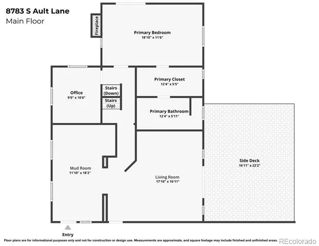 8783 S Ault Lane Morrison, CO 80465