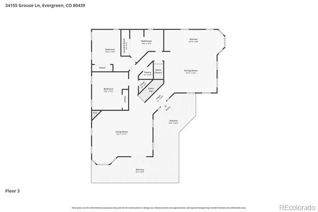 34155 Grouse Lane Evergreen, CO 80439
