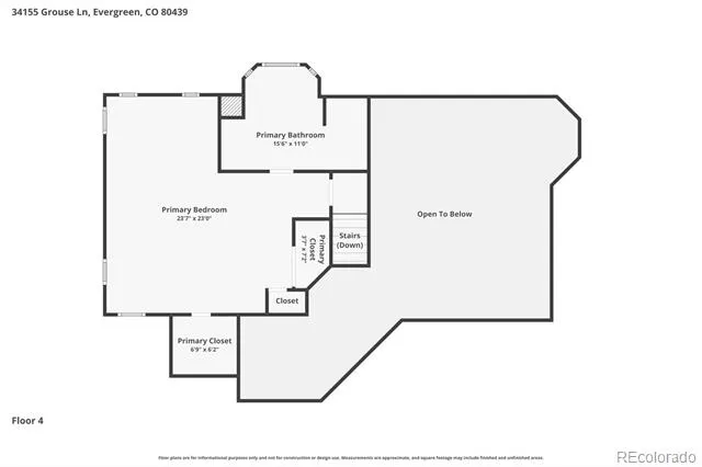 34155 Grouse Lane Evergreen, CO 80439