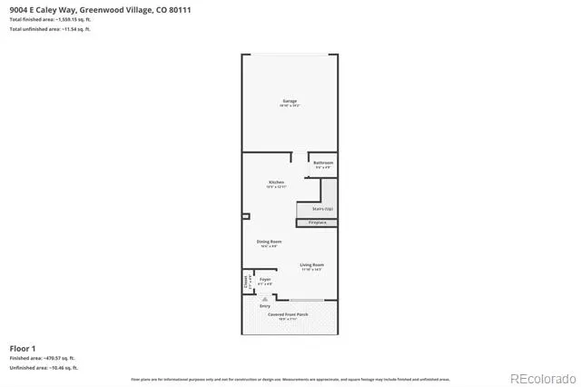 9004 E Caley Way Greenwood Village, CO 80111
