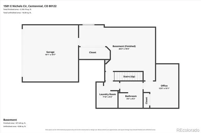 1581 E Nichols Circle Centennial, CO 80122