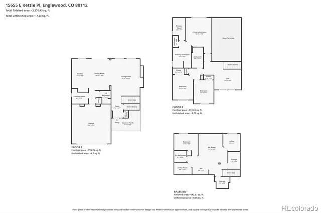 15655 E Kettle Place Englewood, CO 80112