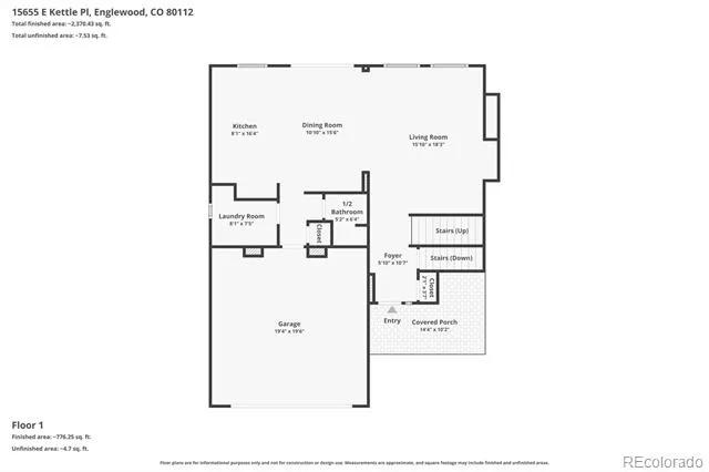 15655 E Kettle Place Englewood, CO 80112